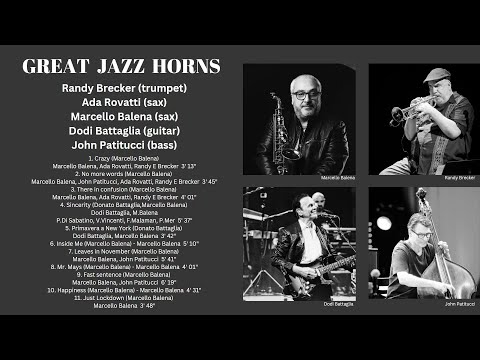 Great Jazz Horns - Trumpet & Sax [Randy Brecker-John Patitucci-Ada Rovatti-Dodi Battaglia]