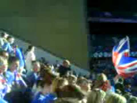Uefa cup final rangers v zenit 2008 at Ibrox