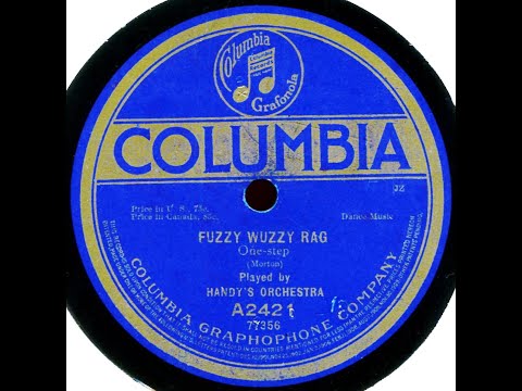 Fuzzy Wuzzy Rag--Handy's Orchestra, 1917