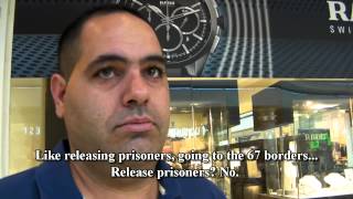 Israelis: Do you want to sign a peace agreement with the Palestinians?