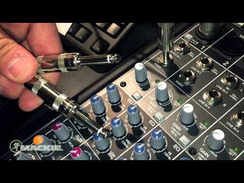 Mackie Mixer basics - Channel insert