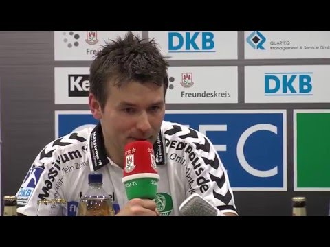 10.02.2016 Pressekonferenz nach dem Spiel SCM vs. SC DHfK