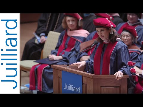 Camille Zamora Commencement Address | Juilliard ... - YouTube