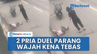 Kronologi 2 Pria Duel Parang di Depan RSUD Bung Karno Solo, Wajah Kena Tebas, Polisi Dalami Motif