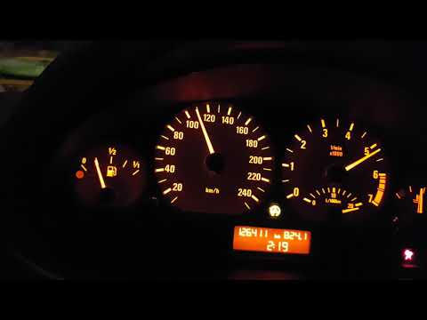 BMW e46 318i (118hp) 0-170 acceleration