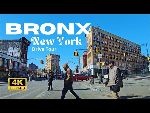 New York City ❤️ Bronx Road trip 🚗  4K UHD