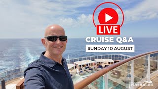 Cruise Q&A Live: Sunday 10 August (9am PT/ Noon ET/ 5pm UK)