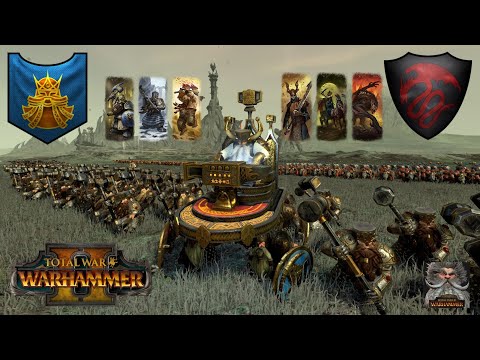 Guess who's back, Rune Lords back, back again! Dwarfs vs Vampire Count - Total War Warhammer 2