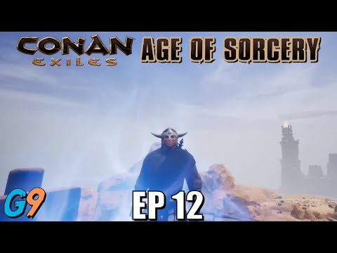 Conan Exiles Age of Sorcery EP12 - Flaming Blue Boys - YouTube