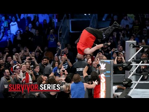 WATCH: Raw vs. Smackdown Men’s Survivor Series Match
