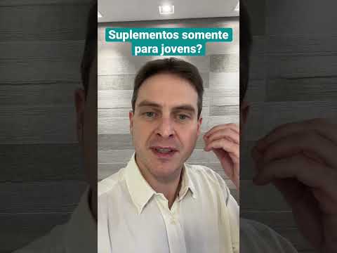 Suplementos para ganho de massa muscular somente para iovens? #sarcopenia #saude