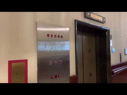 1943 Westinghouse (modded by Schindler) Passenger Traction Elevators - Washington DC