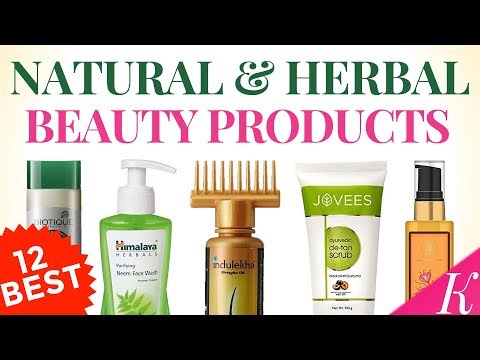 12 Best Natural Herbal Beauty Products