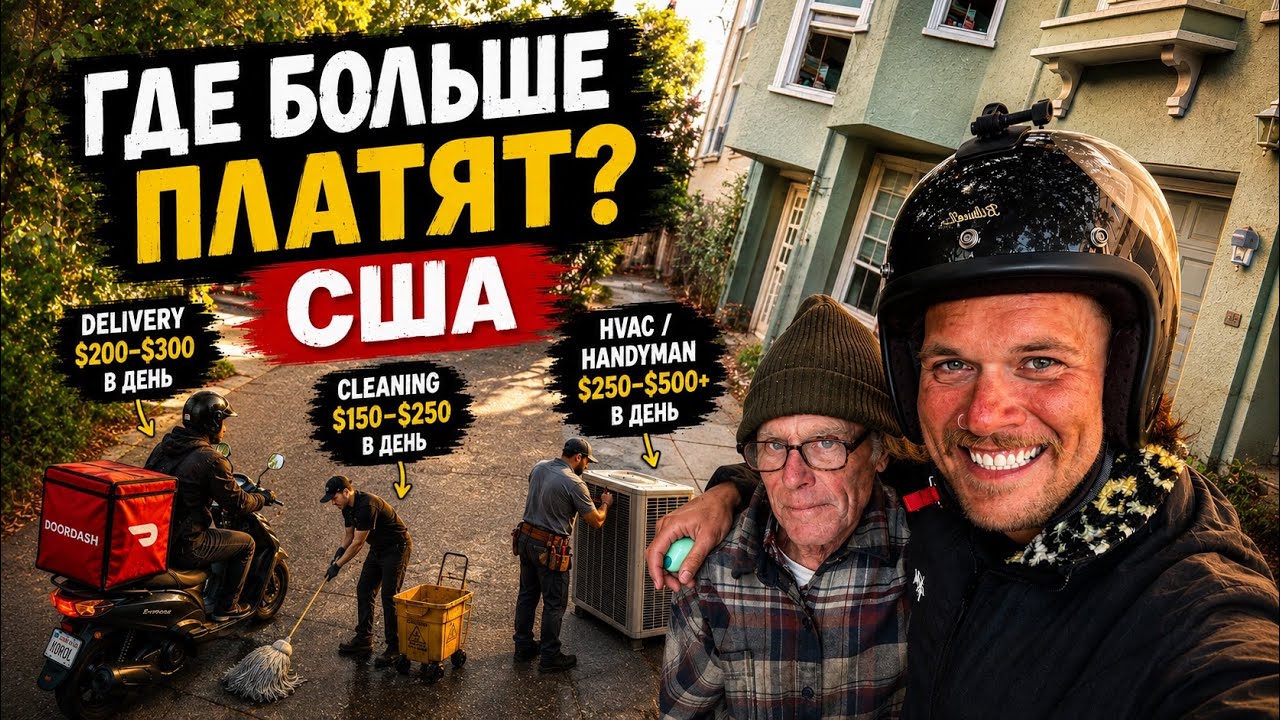 Где и как заработать в США кучу денег ? Личный опыт
