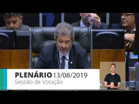 Plenário - Sessão para a votação de propostas legislativas - 13/08/2019 - 14:00