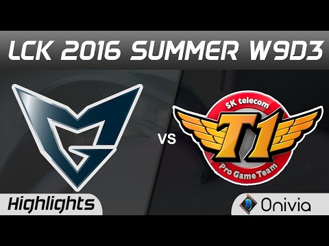 SSG vs SKT Highlights Game 2 LCK Champions W9D3 2016 Samsung vs SK Telecom