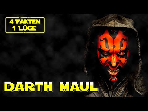 Star Wars: 4 Fakten eine Lüge - DARTH MAUL