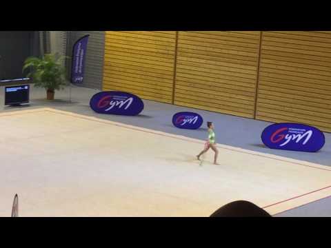 Fanny Darrigade cerceau - Nat B 10-11 ans - France Chambéry 2017