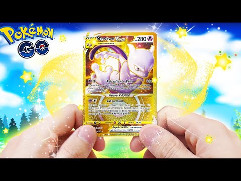 *FINALMENTE MEWTWO V ASTRO GOLD* - Apro 10 Bustine Pokemon GO