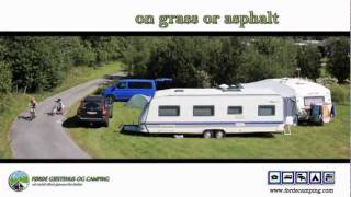 preview picture of video 'Førde Gjestehus og Camping: Camping by car, caravan or tent'