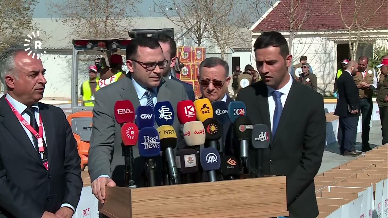 Türkiye’nin Erbil Başkonsolosu Yakut, Barzani Yardım Vakfı'na bizzat teşekkür etti