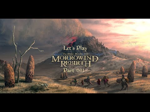[The Elder Scrolls III Morrowind Rebirth] Silent Playthrough (English) Character creation Part 001