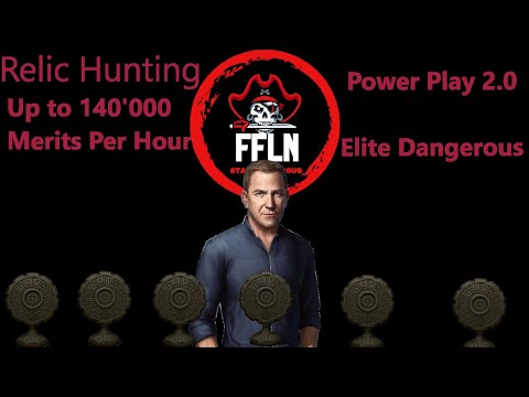 Elite Dangerous Power Play 2.0 up to 140'000 merits per hour. Rare trade