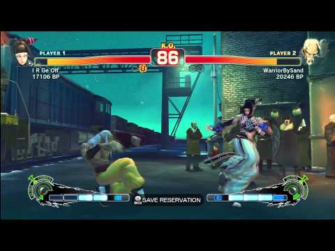 SSF4 [JU] I R Ge Off vs WarriorBySand [Gen]