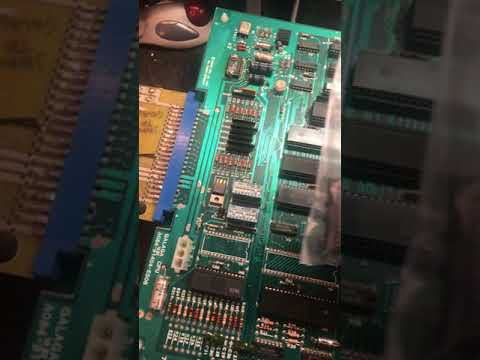 Galaga PCB repair for Y**** on KLOV