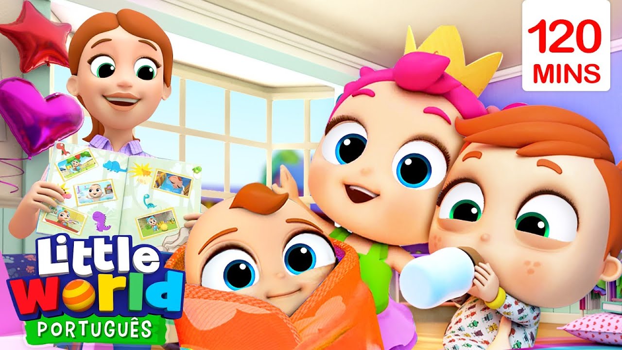 Todo Mundo já foi Bebê, Joãozinho! | O Mundo de Nina e Nico - Little World Português