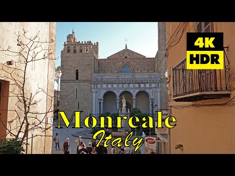 Monreale, Italy in 4K (UHD) HDR / Монреале, Италия / Monreale, Italia