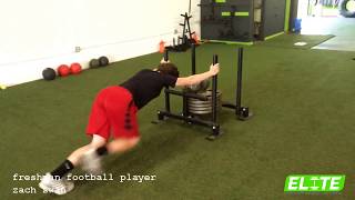 Zach Swan Sled Push