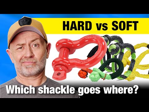 4X4 steel shackle Vs soft shackle - definitive guide to safe recovery | Auto Expert John Cadogan