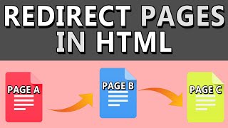 HTML Page | How To Redirect To Another Page