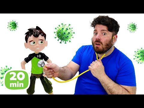 I migliori episodi con i giochi del dottore per i bambini piccoli. Ambulanza giocattolo all'asilo