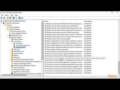 Exam MS 100 Manag Configure a Group Policy Object GPO to Distribute | packtpub com