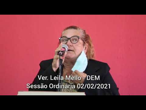 Vereadora Leila usa a tribuna e diz “envaidecida” pelo trabalho da Administração Municipal