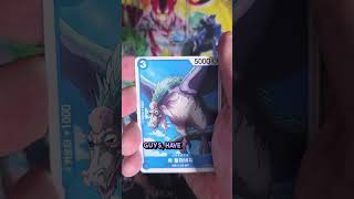 one piece 25th anniversary booster packet opening what can we get? #tcg #shorts