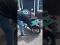 How to kickstart your scooter.
