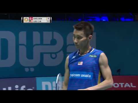 Dubai World Superseries Finals 2016 | Badminton QF M3-MS | Viktor Axelsen vs Lee Chong Wei