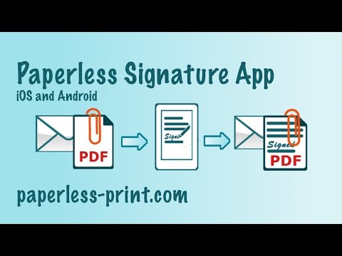 Paperless Signature Video