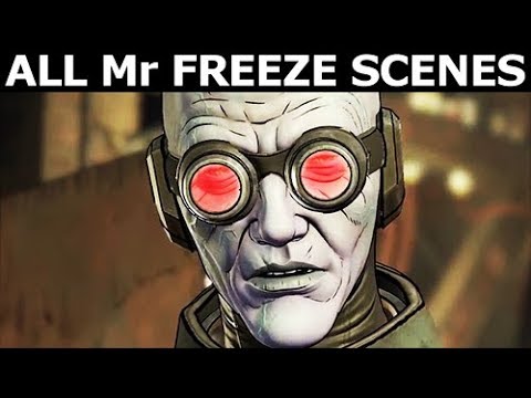 All Mr. Freeze Scenes - BATMAN Season 2 The Enemy Within Episode 3: Fractured Mask (Telltale Series)