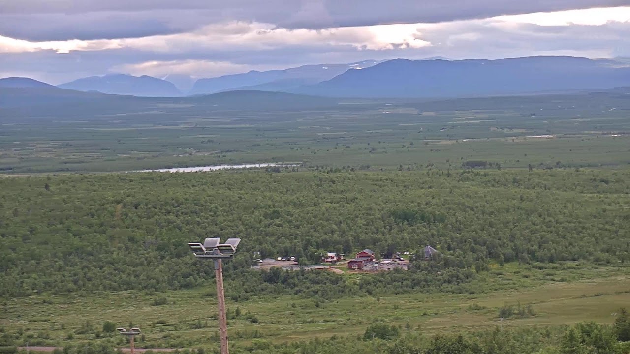 Live webcam view of Kiruna Mine View from Luossavaara