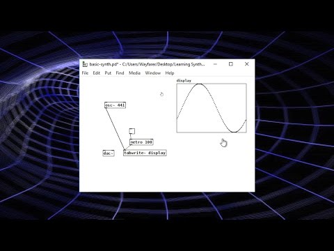 Learning Synthesis with Pure Data Series 01 Lesson 01 - Digital Synthesis Basics