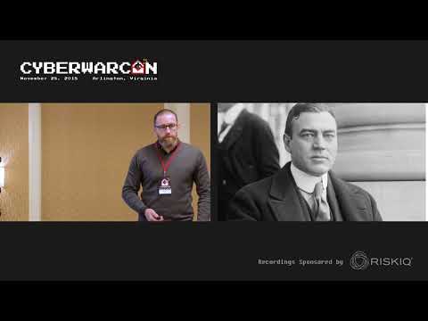 Infosec 1930 - CYBERWARCON Keynote