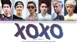 EXO-K (엑소케이) - &#39;XOXO&#39; Lyrics (Color Coded_Han_Rom_Eng)