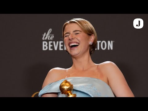 Jessie Buckley awarded best female actor at the Golden Globes for Hamnet performance