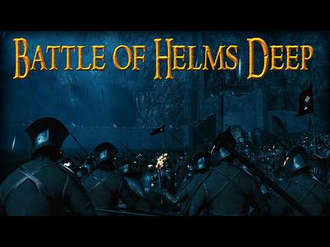 Battle of Helm's Deep | Bannerlord Lord of the Rings Mod Cinematic Battle