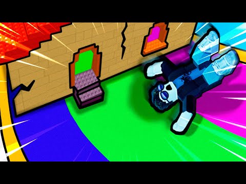 DESTRUÍMOS nossa CASA no ROBLOX - SLIDE HOUSE TUMBLE