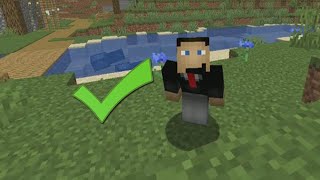if I stop crouching, the video ends - Minecraft